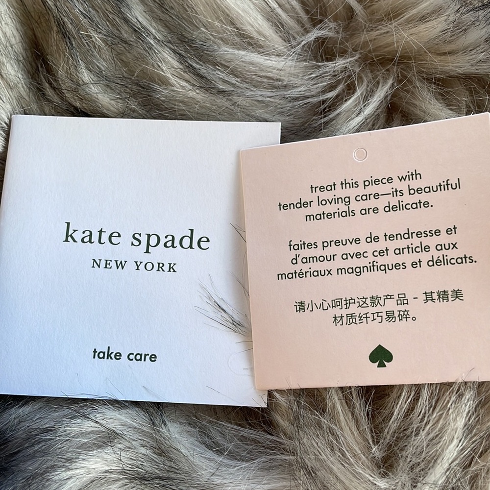 Kate Spade ♠️ New York Small Zip Bifold Wallet Oceanside - Picture 8 of 8